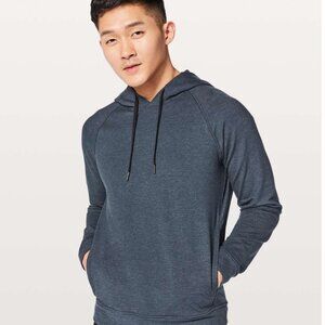 Lululemon City Sweat Pullover Hoodie Men’s Large Heathered True Navy